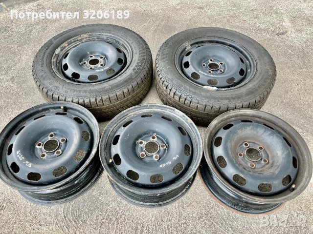 Железни джанти 15 цола 5х100 за Фолксваген , Ауди , Шкода, снимка 7 - Гуми и джанти - 42474355