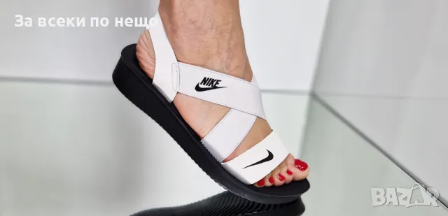 Nike Дамски Бели Сандали Найк Код P613, снимка 3 - Сандали - 50428327