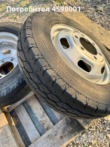 2бр.Джанти+Гуми 16цола 6x170 за ДВОЙНА ГУМА Iveco Daily(2000-2025), снимка 11 - Гуми и джанти - 53754025