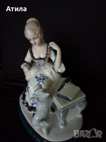 порцеланова фигурка статуетка 22 см, снимка 11 - Статуетки - 52919947