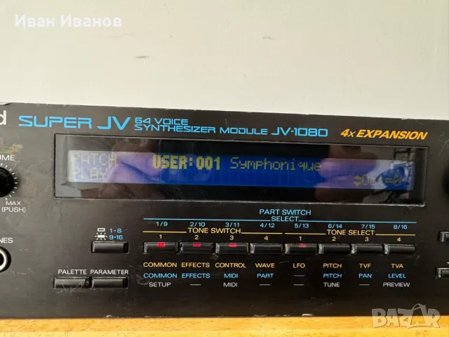 Синтесайзър модул Roland JV-1080 Software Synthesizer , снимка 2 - Ресийвъри, усилватели, смесителни пултове - 50154622