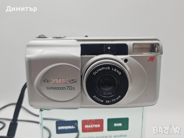 Olympus superzoom 70g камера с лента фотоапарат , снимка 2 - Камери - 52440720