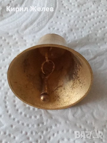 Бронзова камбанка звънче 52667, снимка 5 - Колекции - 52791308
