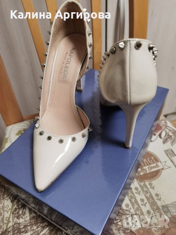 Италиански обувки на висок ток, снимка 3 - Дамски елегантни обувки - 35769146