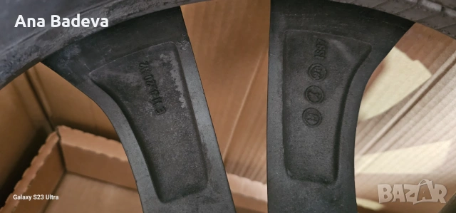 Продавам  Оргинални 4 Броя джанти за БМВ Х6 спорт пакет без заварчик., снимка 8 - Гуми и джанти - 53301587