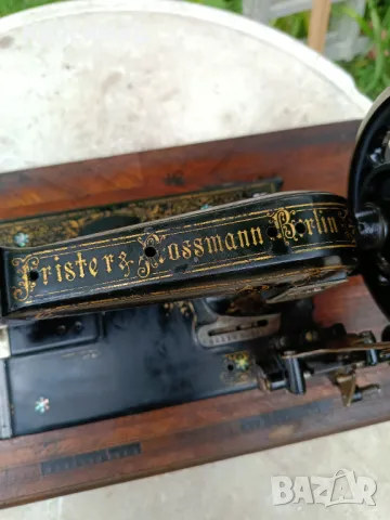 Стара немска шевна машина, снимка 6 - Антикварни и старинни предмети - 50392017