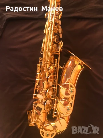 Продавам алт саксофон ELKHART deluxe, снимка 11 - Духови инструменти - 51074600