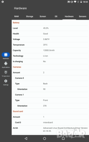 таблет MEDIATEK GP11,10инча,8ядрен,ram16gb,rom1tb,2sim=130лв, снимка 12 - Таблети - 52810489
