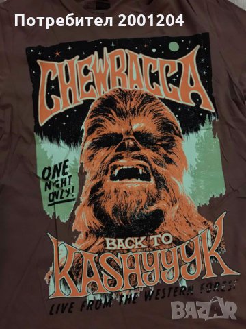 Нова !!! Тениска на Star Wars, снимка 3 - Тениски - 35914607