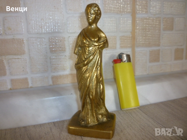 Бронзова Фигура Статуетка, снимка 8 - Антикварни и старинни предмети - 51830061