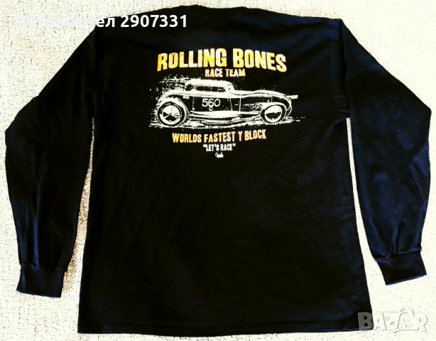тениска с дълъг рукав от състезателен отбор Rolling Bones., снимка 2 - Тениски - 42205898