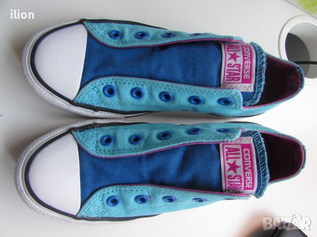 Готини кецове - Converse all star, снимка 8 - Детски обувки - 36226709