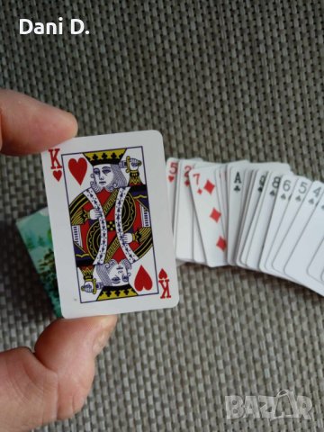 комплект мини карти за игра, снимка 1 - Карти за игра - 42308818