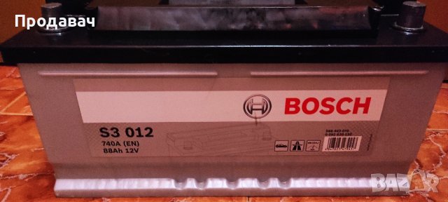 Акумулатор Bosch 88 Ah, 12V, S3, десен + 740А