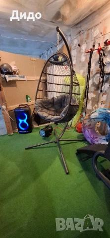 Висящ стол , снимка 3 - Градински мебели, декорация  - 53575923