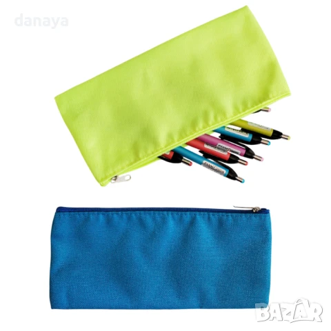 3969 Текстилен ученически несесер за химикали и моливи, снимка 4 - Ученически пособия, канцеларски материали - 41953601