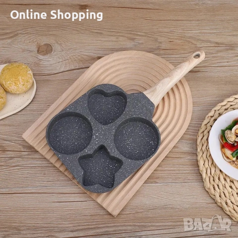 Тигани за яйца, палачинки, кюфтенца, газова индукция, снимка 2 - Съдове за готвене - 53235206