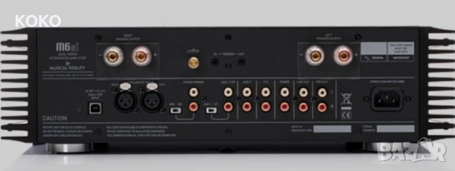 Musical Fidelity M6si усилвател , снимка 2 - Аудиосистеми - 52315941
