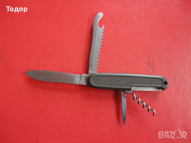 Немски армейски войнишки нож ССМ, снимка 5 - Ножове - 53023840