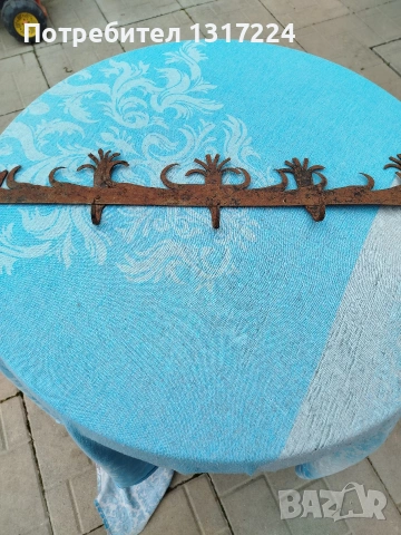 Стара кована закачалка 2, снимка 2 - Антикварни и старинни предмети - 53174075