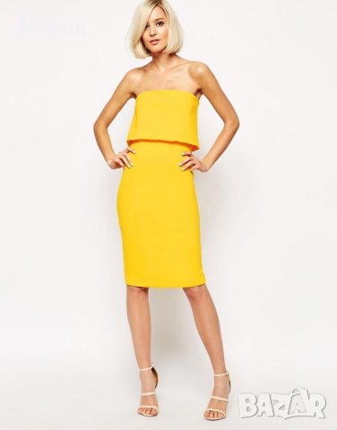 Lavish Alice жълта рокля, снимка 1 - Рокли - 39418984