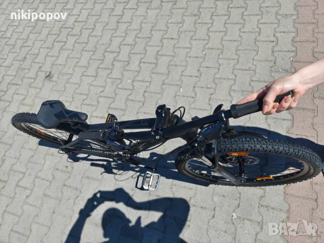 Промо велосипед 27.5" Sprint APOLON черен/сив, снимка 6 - Велосипеди - 56070771