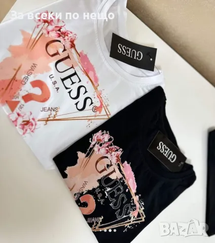 Дамска тениска Liu-Jo 👚 Guess 👚Налични различни цветове 👚 Код A7, снимка 3 - Тениски - 47371020