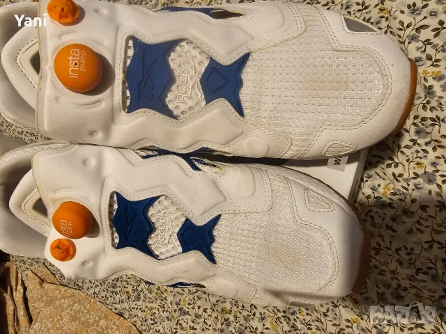 Reebok Instapump Fury 95 в разцветка White/Vector B EU 42 стелка 27 сантиметра , снимка 2 - Маратонки - 56034656