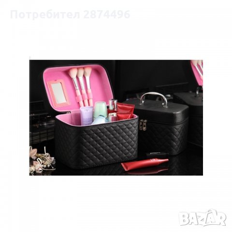 2163 Куфар-органайзер за козметика с дръжка, снимка 3 - Подаръци за жени - 35794731
