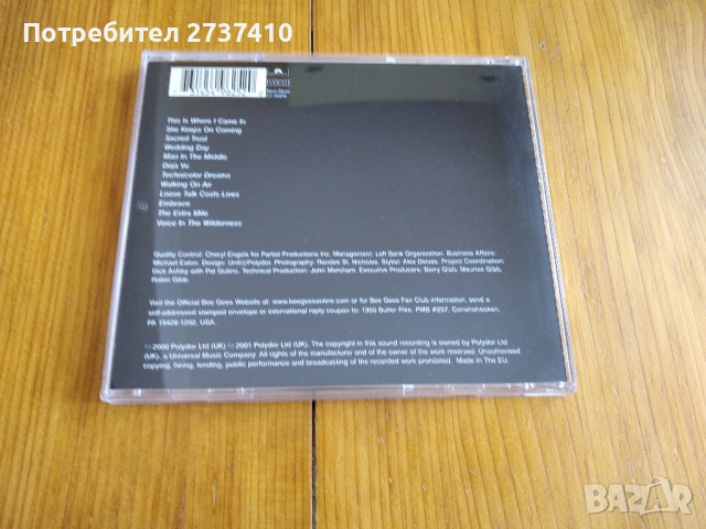 BEE GEES - THIS IS WHERE I CAME IN 6.50евро оригинален диск, снимка 3 - CD дискове - 53710693