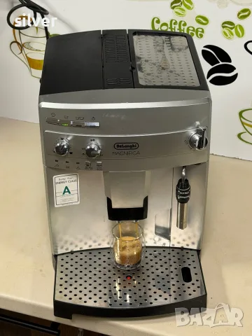 Кафемашина кафе автомат delonghi magnifica с гаранция, снимка 6 - Кафемашини - 55997576