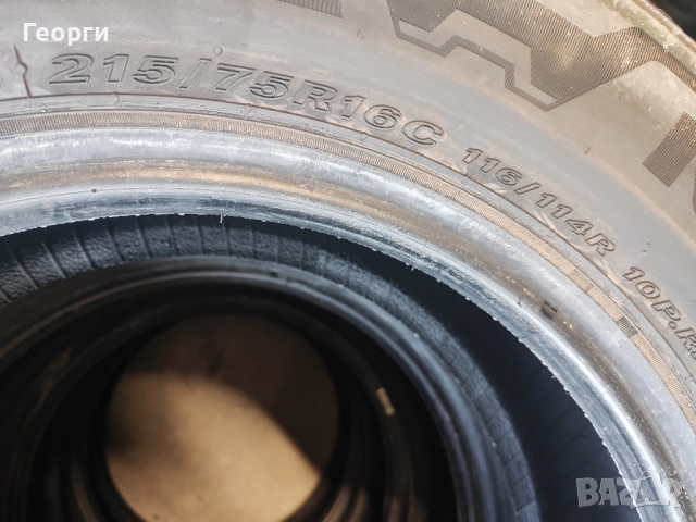 4бр.летни гуми 215/75/16C Nexen, снимка 3 - Гуми и джанти - 52847382