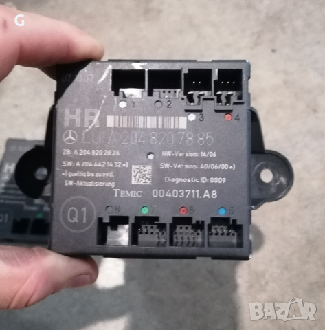 Модул Задна Врата Мерцедес W204 , снимка 7 - Части - 44817523