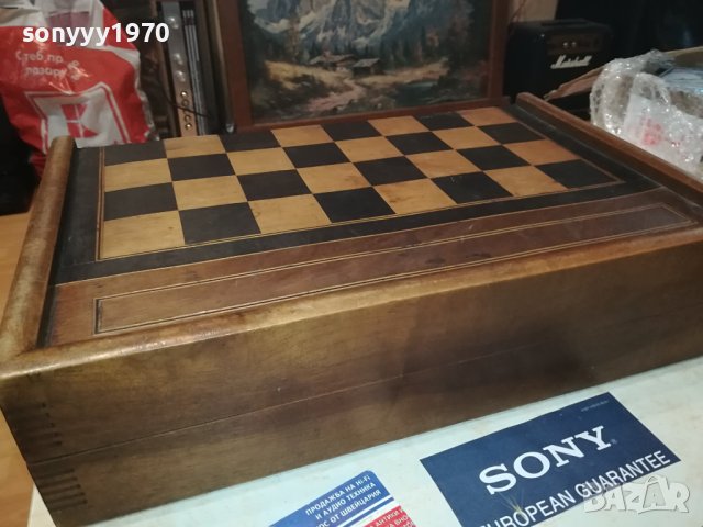 СТАРА ФРЕНСКА ТАБЛА/ШАХ-КУТИЯ 1107231746L, снимка 5 - Антикварни и старинни предмети - 41520374