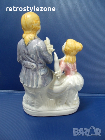 № 6172 стара порцеланова фигура , снимка 4 - Други ценни предмети - 36513571