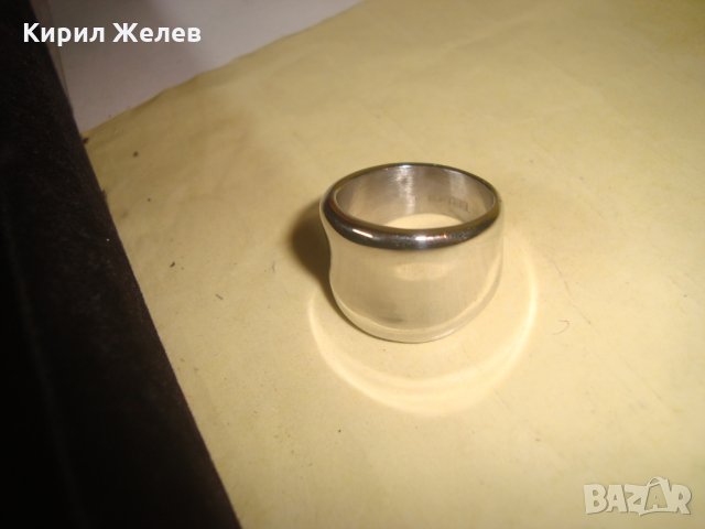 СТИЛЕН СТОМАНЕН АРТ МОДЕН ПРЪСТЕН МАРКИРАНА НЕРЪЖДАЕМА БЛАГОРОДНА СТОМАНА 24996, снимка 3 - Пръстени - 34419664