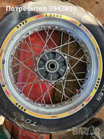 Задна капла 17цола за Husqvarna SM610 2004г., снимка 4 - Части - 53090532