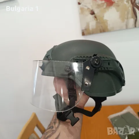 екипировка за Еърсофт сбруя каска джобове за пълнители наколенки, снимка 4 - Екипировка - 55944695