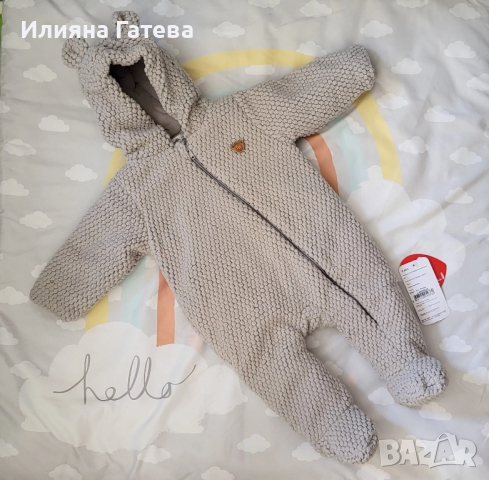 Нов Bebetto зимен ескимос космонавт 3-6 месеца, снимка 1