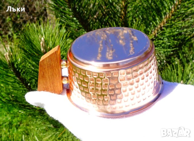 Медни чаши чиста червена мед,красив релеф, снимка 5 - Антикварни и старинни предмети - 40388485