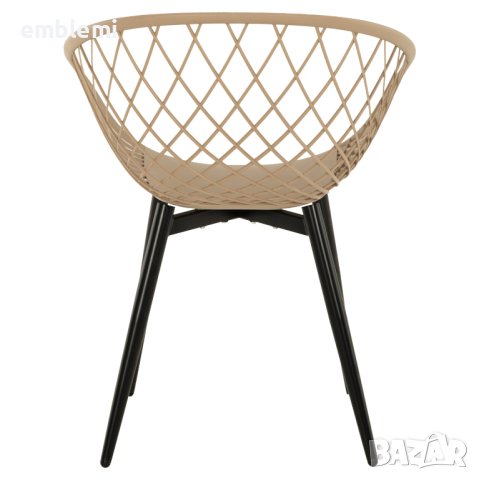 Стол трапезен ARMCHAIR ARIADNE HM8001 бежав, снимка 6 - Столове - 44275630