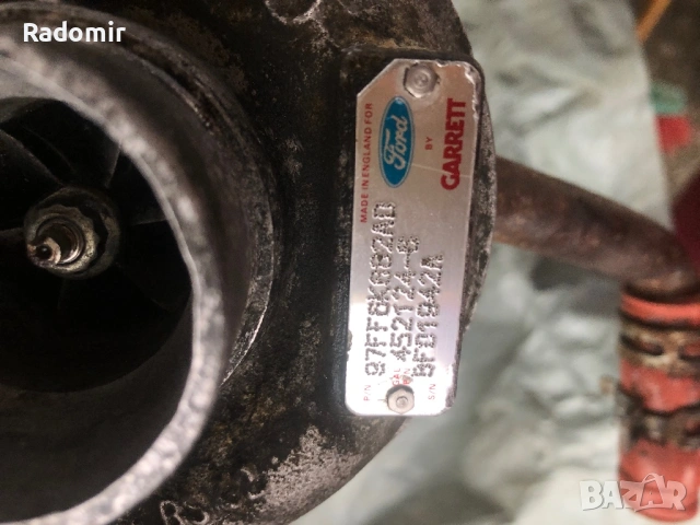 Турбо от Форд Мондео МК2 1.8 ТД 98г., снимка 5 - Части - 53567031