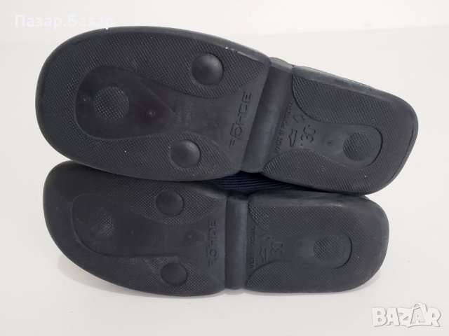 ROHDE Germany Детски Домашни Зимни Пантофи Велкро Детска Градина 30 19см, снимка 5 - Детски пантофи - 42650713