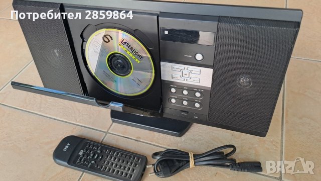AEG портативна мини система с USB,CD,радио,с дистанционно-90в, снимка 7 - Друга електроника - 42573566