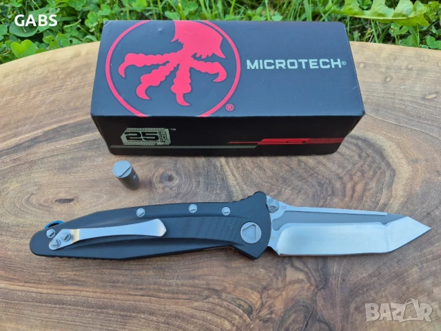 Сгъваем нож MICROTECH Socom Delta Tanto,D2, снимка 3 - Ножове - 51341528