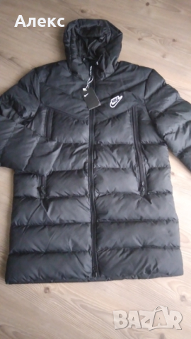 Ново!!! Nike - мъжко зимно яке с качулка 