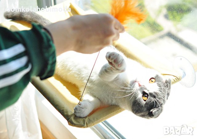 Хамак за котки поставя се на прозореца , снимка 8 - За котки - 40700532