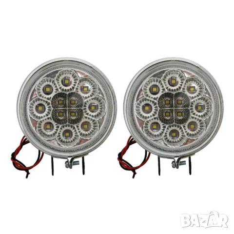 Дневни LED светлини 90мм 12V 2 броя