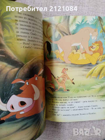 Замръзналото кралство/ Мечо Пух / Цар лъв - комплект Disney , снимка 7 - Детски книжки - 44554238