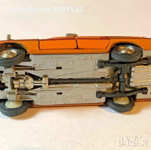 НА ЧАСТИ! Волга ГАЗ-24-02 Аэрофлот A23 1:43 СССР – Novoexport/Агат/Тантал, на части, снимка 9 - Колекции - 56202649